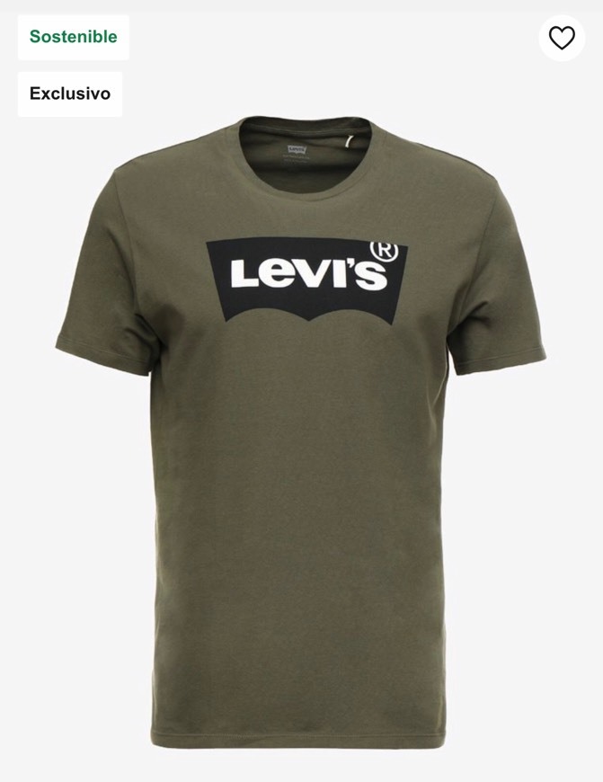 Social Camiseta levis verde oliva 