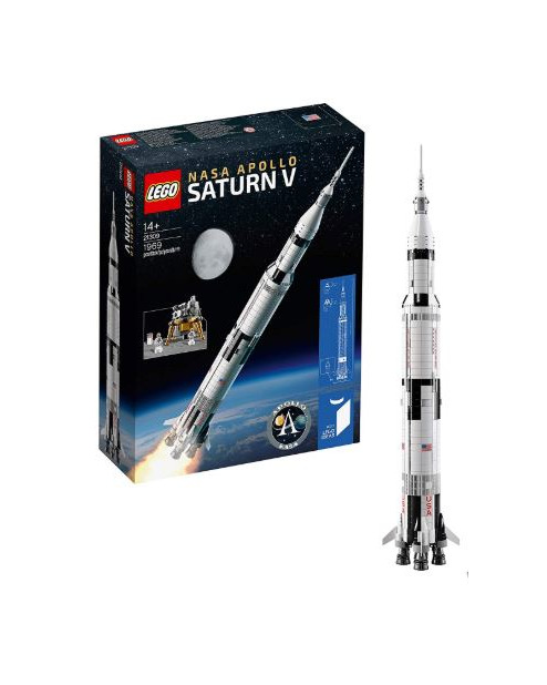 Product LEGO Ideas-NASA: Apolo Saturno V, maqueta de Juguete de construcción del Cohete