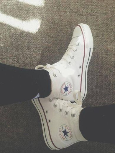 Converse Chuck Taylor CTAS Lift Hi, Zapatillas para Mujer, Blanco