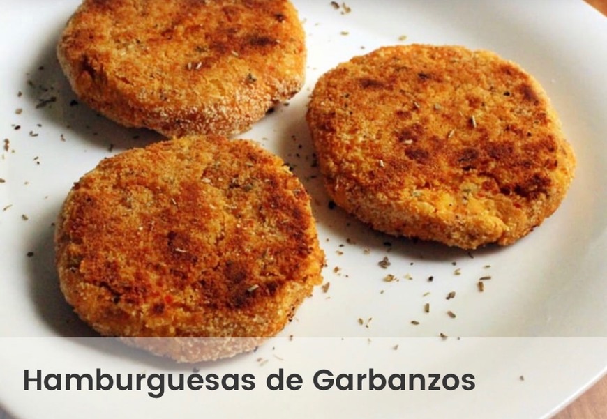 Moda Hamburguesas de garbanzos