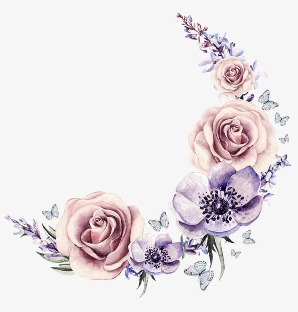 Social Luna de flores 