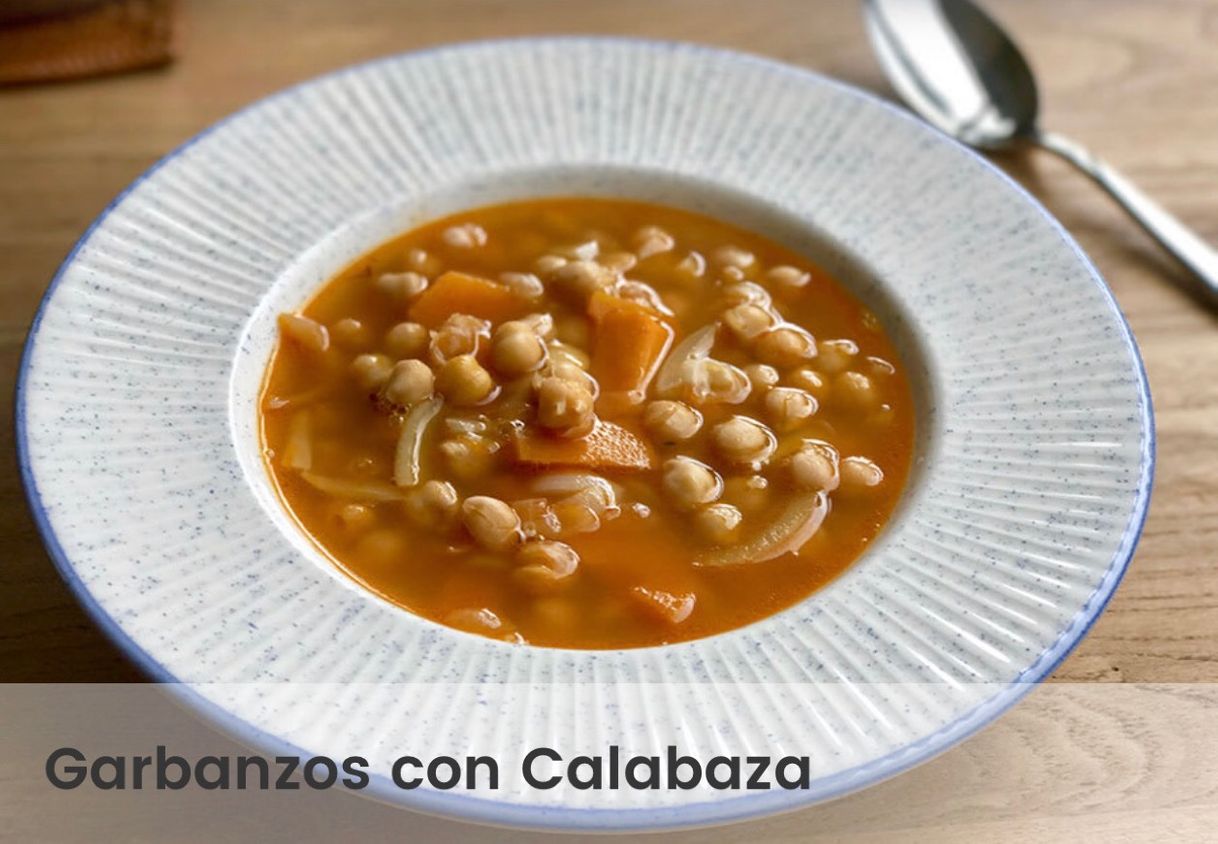 Fashion Garbanzos con calabaza 