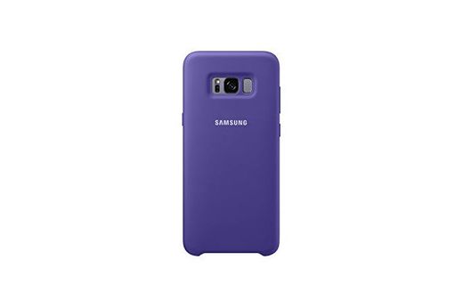 Samsung Silicone, Funda para smartphone Samsung Galaxy S8 Plus, Violeta