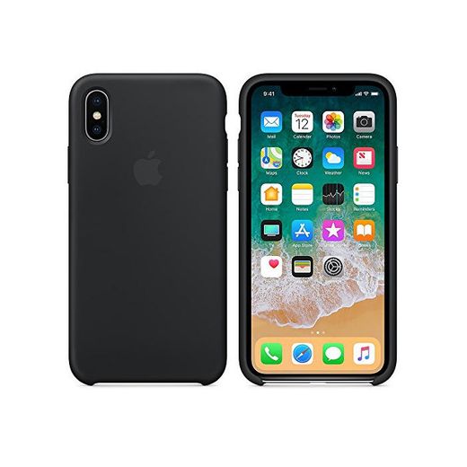 El último Verano Funda iPhone X, Slim Líquido de Silicona Gel Carcasa