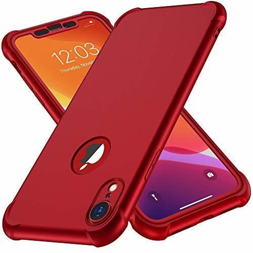 ORETECH Funda iPhone XR, Funda iPhone XR con [2 x Protector de