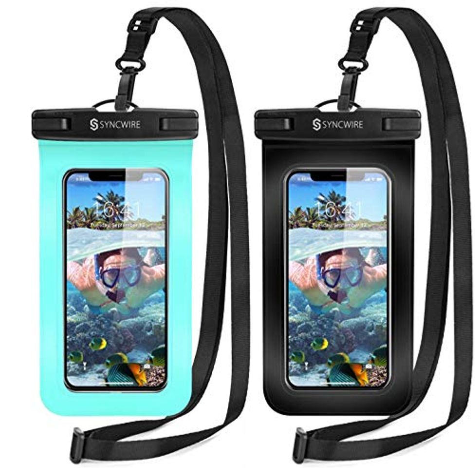 Social Syncwire Funda Impermeable Universal, 2 Unidades Bolsa para móvil estanca a Prueba