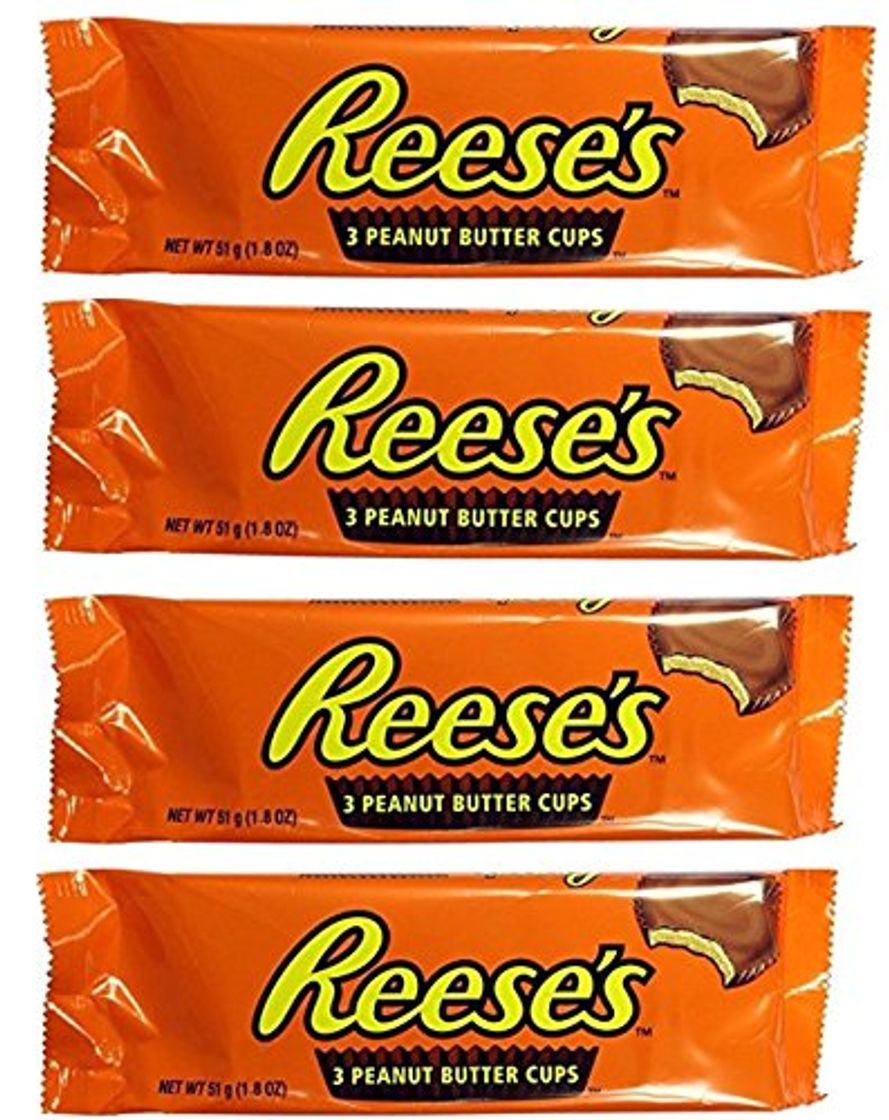Social (4x51g) Hershey's Reese's 3 peanut butter cup al La mantequilla de maní