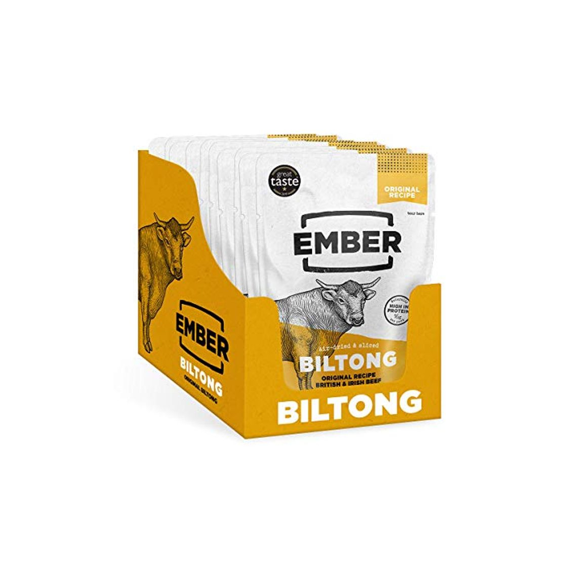 Products Ember Biltong – Beef Jerky - Cecina de Vaca - Aperitivo alto