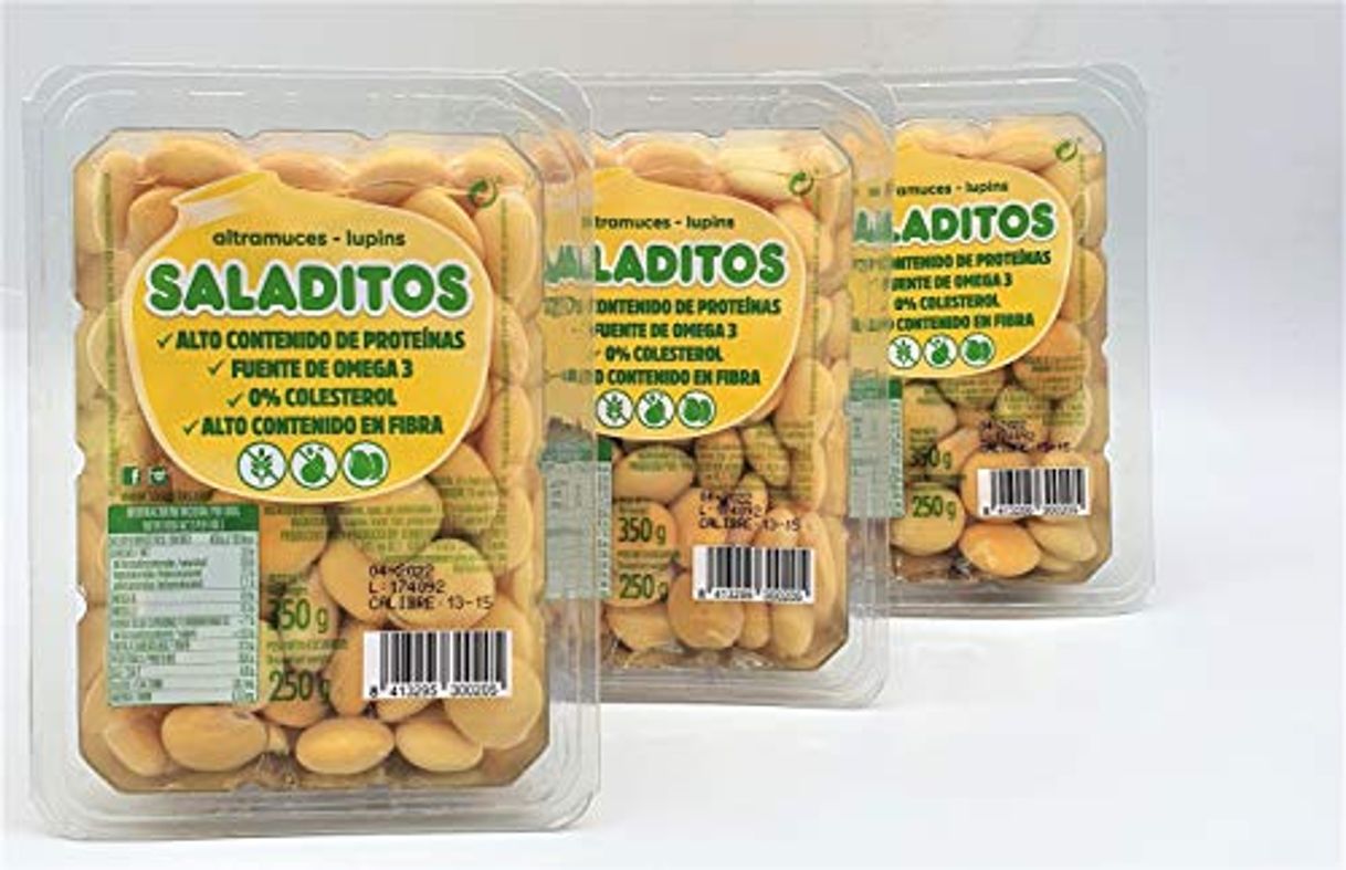 Productos Altramuces Saladitos 10 bandejas de 350 g