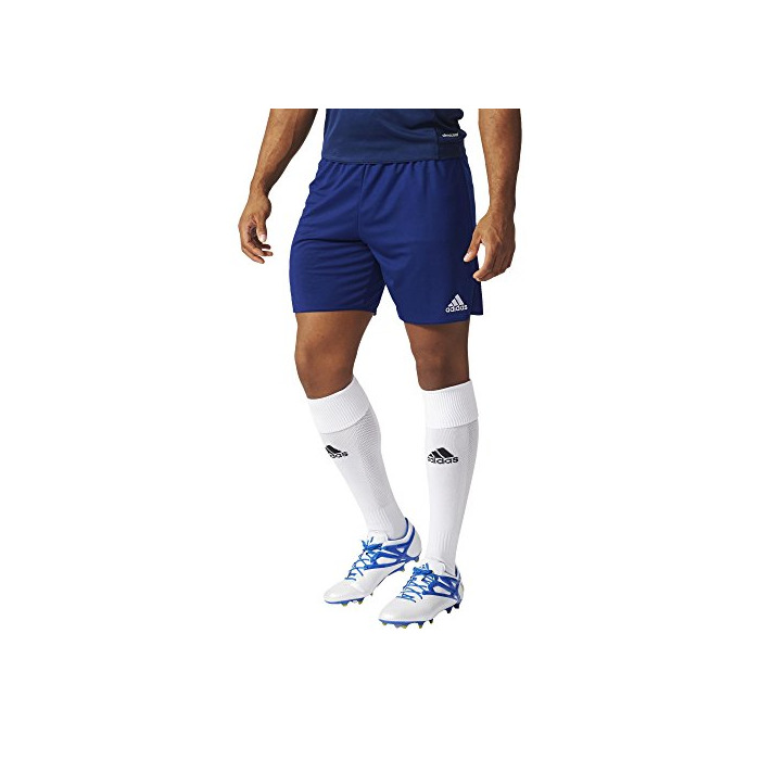 Social adidas Parma 16 Intenso Pantalones Cortos para Fútbol, Hombre, Azul