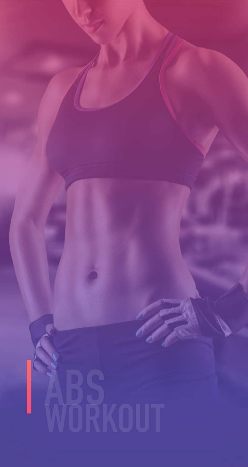 Treino de abdominal