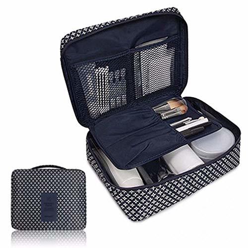Social Pockettrip claras Maquillaje cosmético del Bolso del Recorrido Toiletry Kit Organizador del