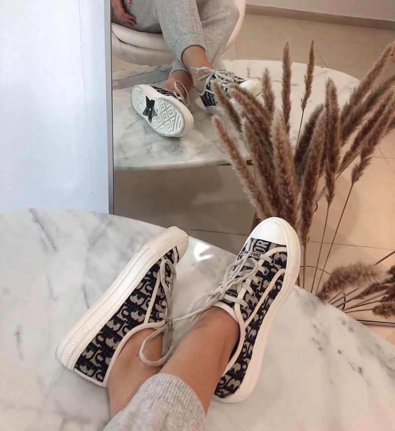 Social WALK'N'DIOR SNEAKER IN OBLIQUE EMBROIDERED CANVAS | DIOR