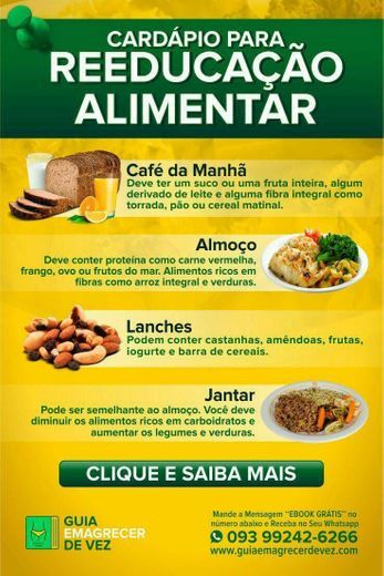 Moda Redução alimentar