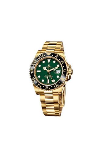 Rolex GMT Master II 'Anniversary Green' Reloj automático de Oro Amarillo 116718LN