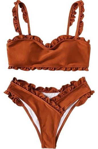Social Bikini Castanho - Sweaty Rocks 