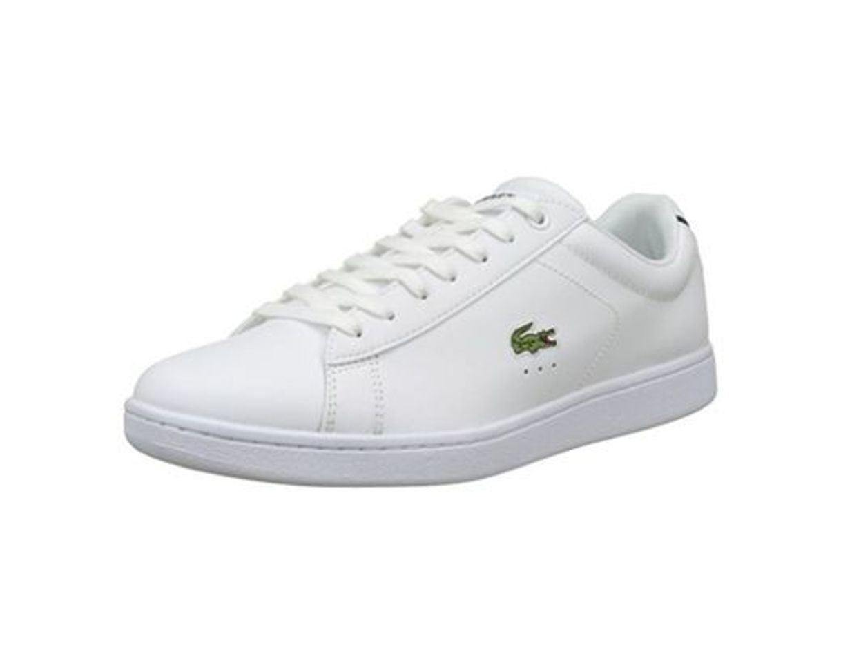 Social Lacoste Carnaby EVO BL 1 SPM, Zapatillas para Hombre, Blanco