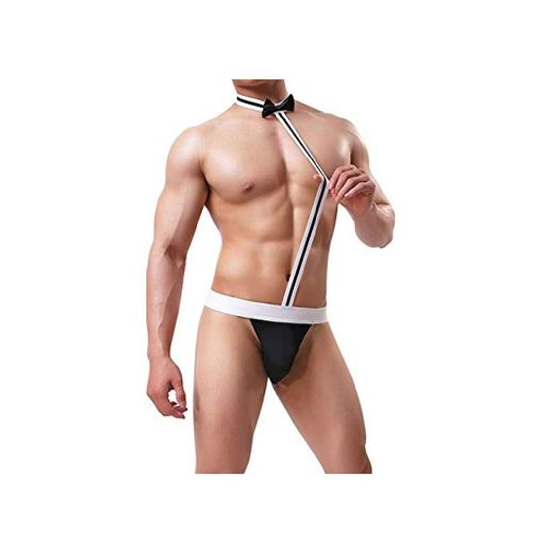 Social JFan Hombre Sexy Pantalones Ropa Interior Hombre Sexy Corbata de Lazo Calzoncillos