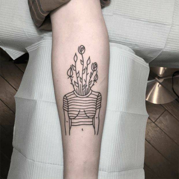 Tattoo minimalist