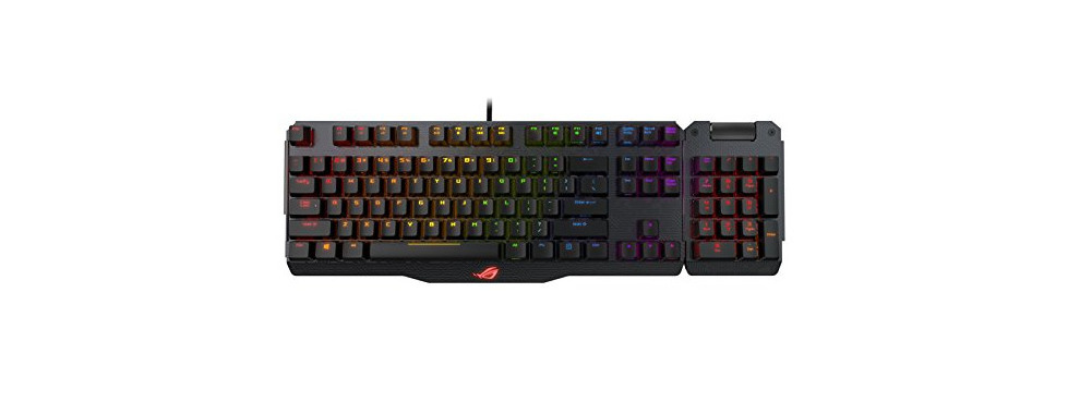 Social Asus ROG Claymore - Teclado gaming mecánico RGB con teclado numérico extraíble,