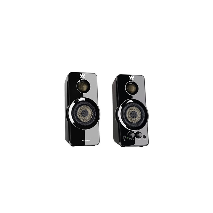 Producto Woxter Big Bass 95 - Altavoces Multimedia Estéreo, 20W, Potentes, conexión 3,5mm,