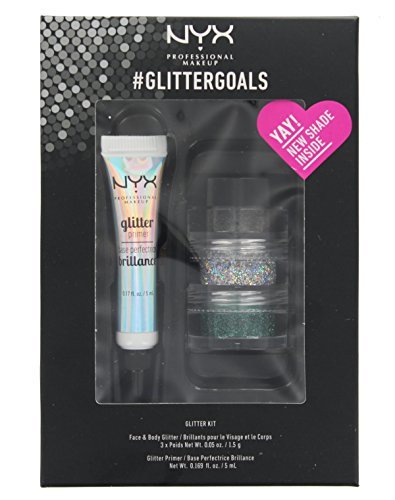 Producto NYX Professional Makeup Glitter Kit 3 Face & Body Glitters and Primer-01