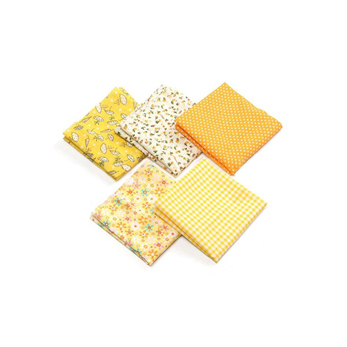 Products 5pcs Tela Patchwork Algodon Ropa de Manualidades Costura Quilting Bundle Plaza 50x50cm