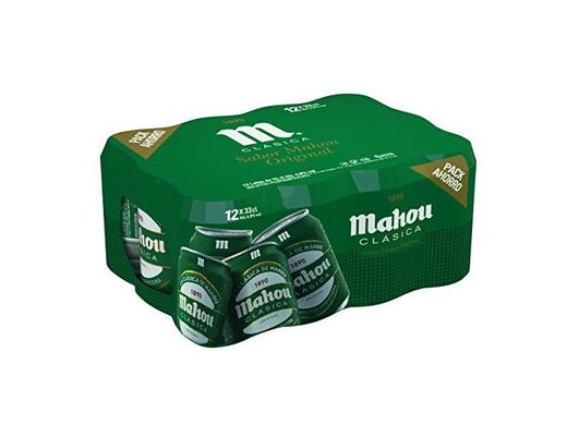 Mahou - Clásica Cerveza Dorada Lager