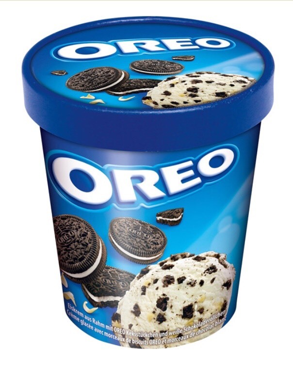 Producto Helado con galleta oreo