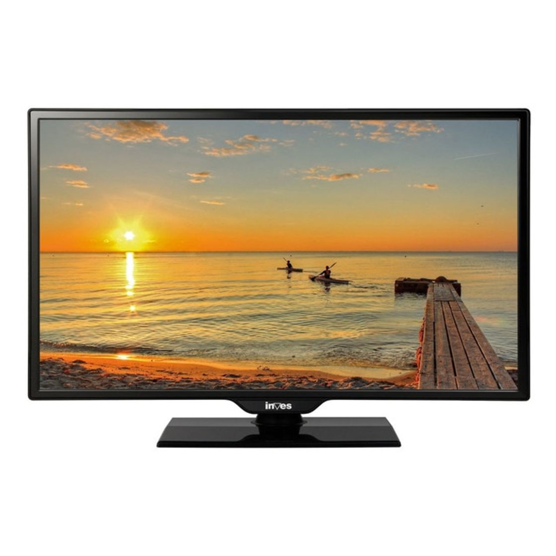 Social TV LED 60 cm (24'') Inves 2416 GR HD Ready, HDMI y USB Grabador