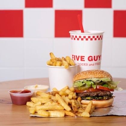 Restaurantes Five Guys - Champs-Elysées