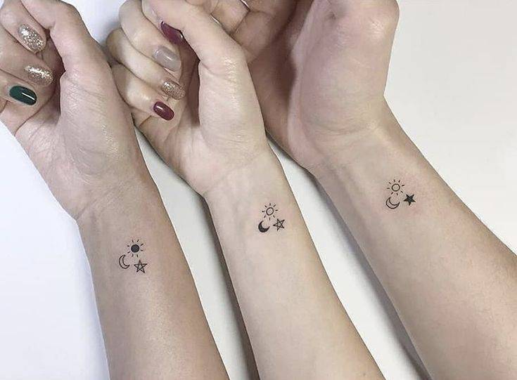 Fashion Tattoo em trio