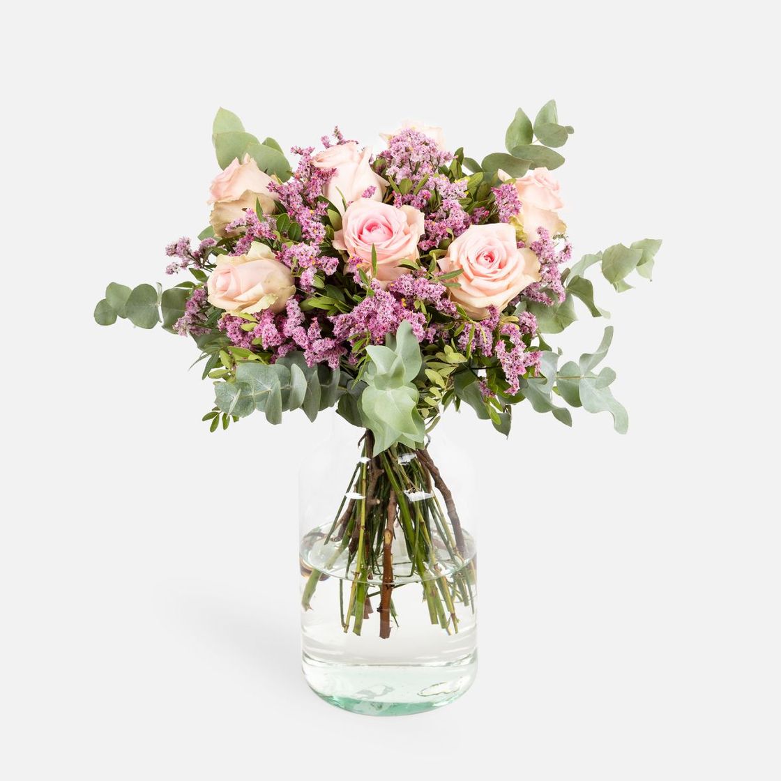 Sunday Mondays - Bouquet de flores com Rosas cor-de-rosa 