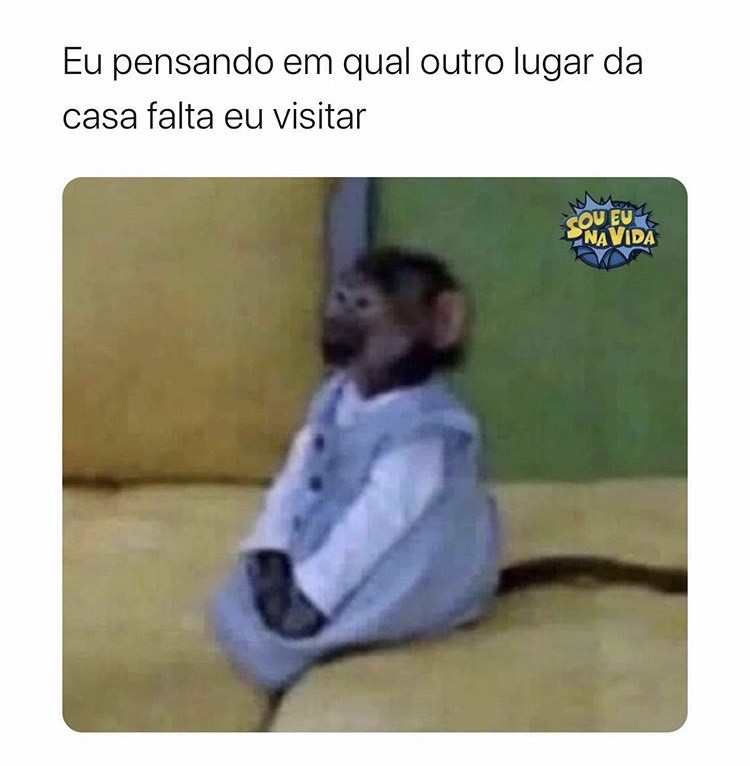 Moda Aqui eu só conheço a cozinha e o quarto 😂