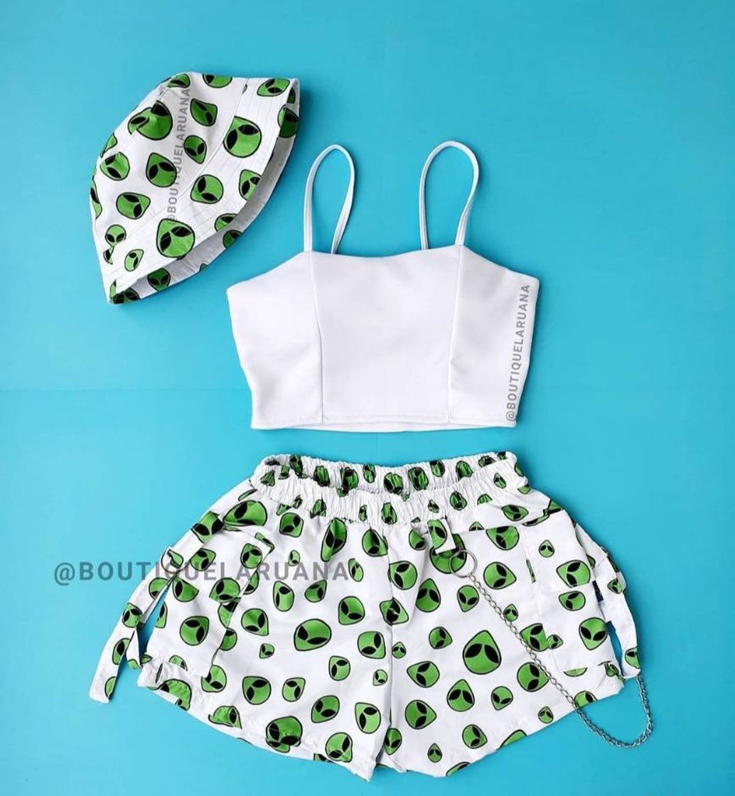 Moda Look alien💚😍