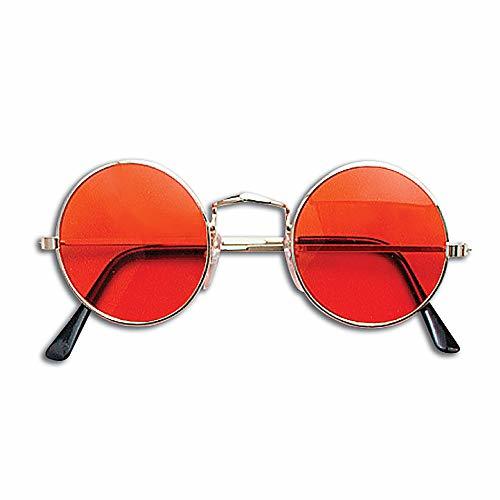 Social ORANGE HIPPY GLASSES JOHN LENNON SUNGLASSES
