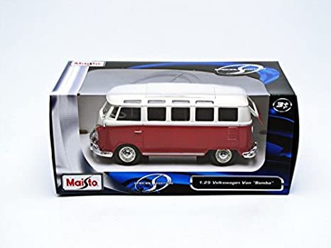 Producto Tavitoys, 1/24 Special VW Samba Blanco y Rojo