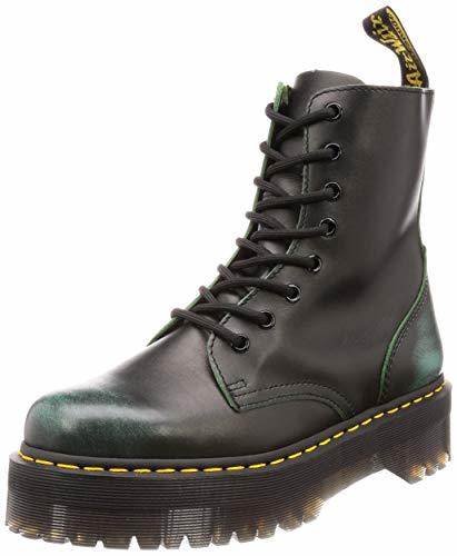 Dr.Martens Mens Jadon 8-Eylet Green Leather Boots 46 EU