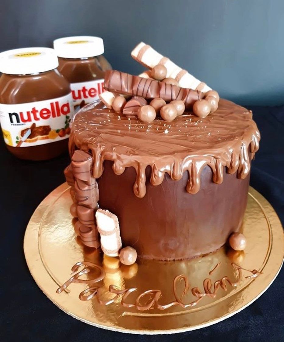 Moda Bolo de Nutella