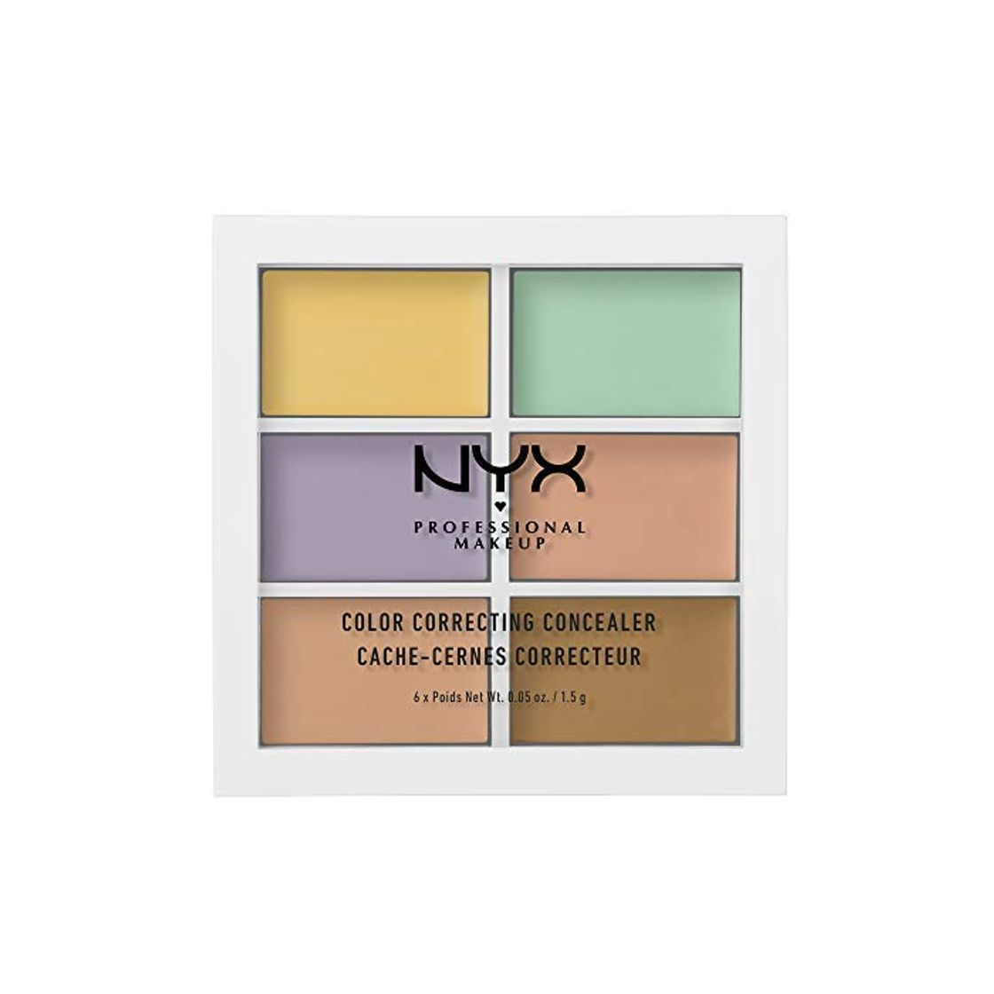 Social NYX Professional Makeup Paleta de correctores Colour Correcting Palette