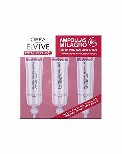 Beauty L'Oreal Paris Elvive Total Repair 5 Ampolla Reparadora para El Pelo Dañado