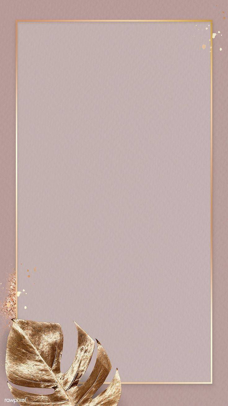 Fashion Fundo Rose Gold