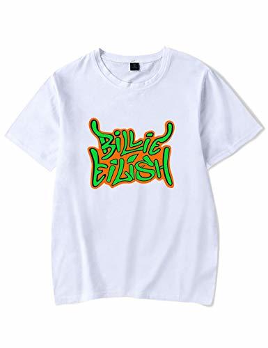 Product Camiseta Billie Eilish Niña, Camiseta Billie Eilish Unisex Mujer Hombre Impresión Manga