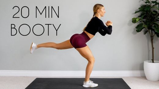 TONED LEGS & ROUND BOOTY At Home Workout (No Equipment ...