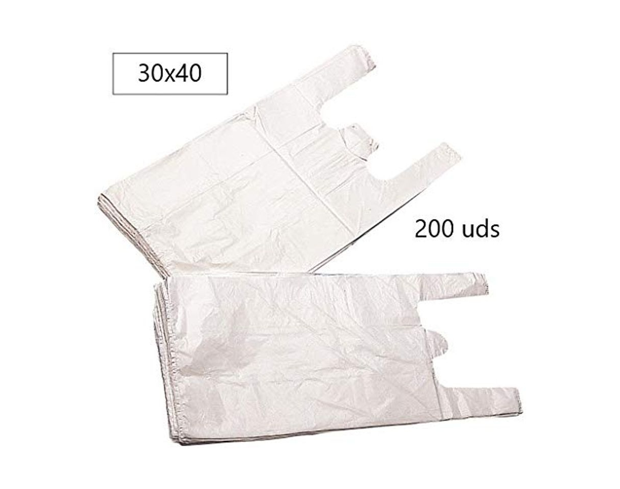 Social EUROXANTY® Bolsas de Plástico Tipo Camiseta