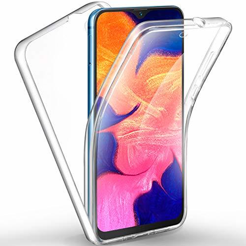 Lugares AROYI Funda Samsung Galaxy A10, Ultra Slim Doble Cara Carcasa Protector Transparente