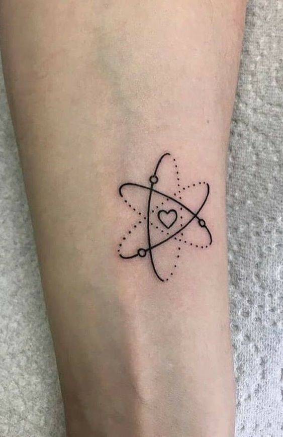 Tatoo átomo ❤