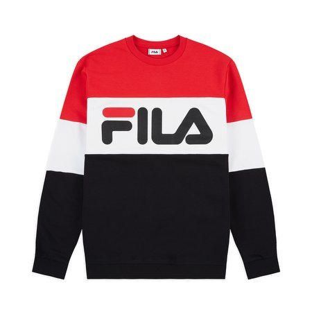 Fila Straight Blocked Men's Sweatshirt Multicolor, tamaño