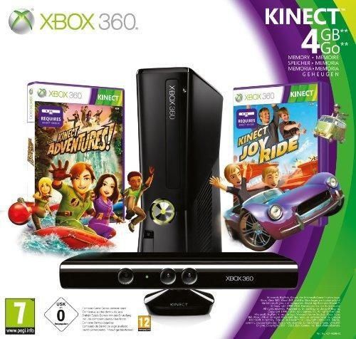 Microsoft Xbox 360 4GB Console with Kinect - juegos de PC