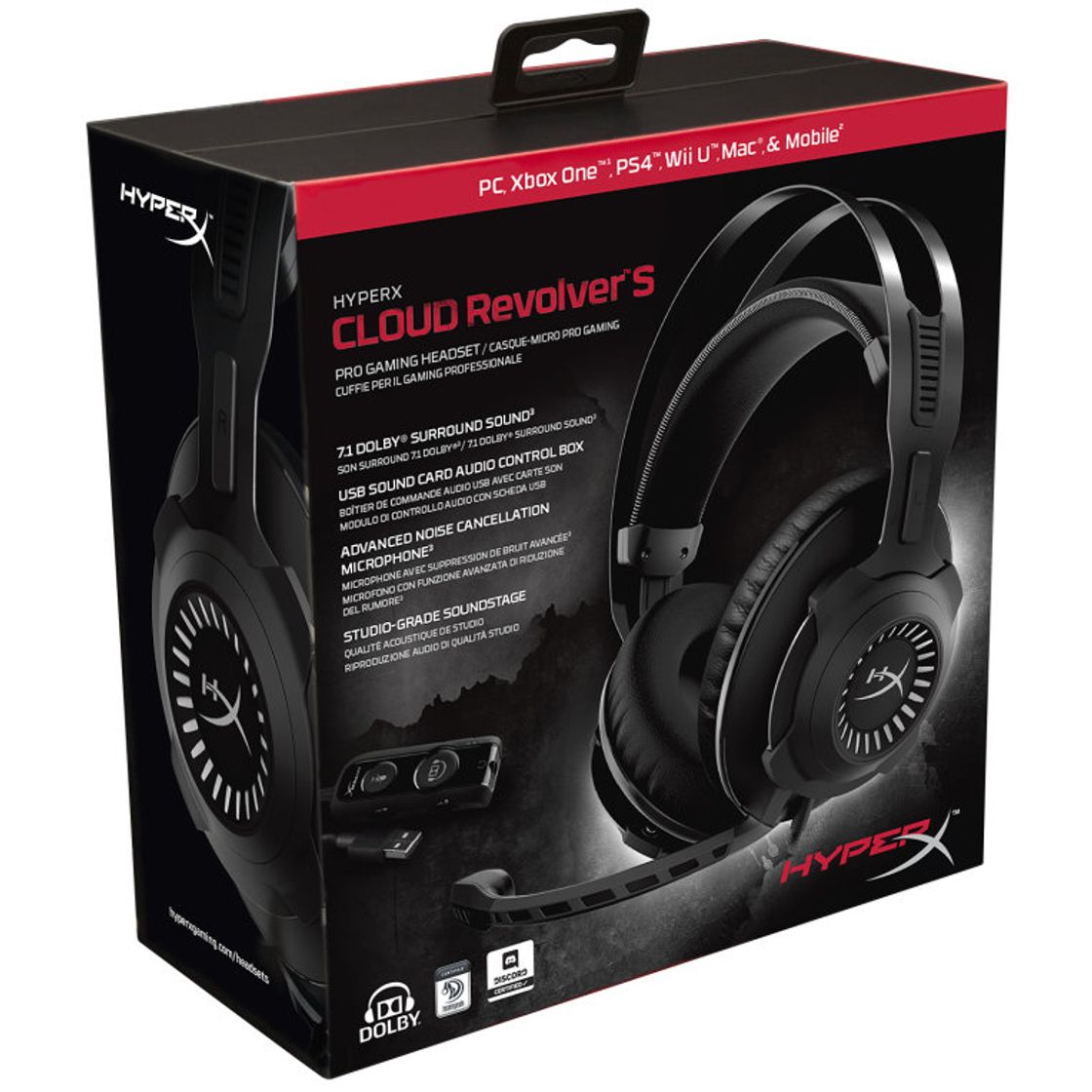 Electronic HyperX HX-HSCRS-GM Cloud Revolver S